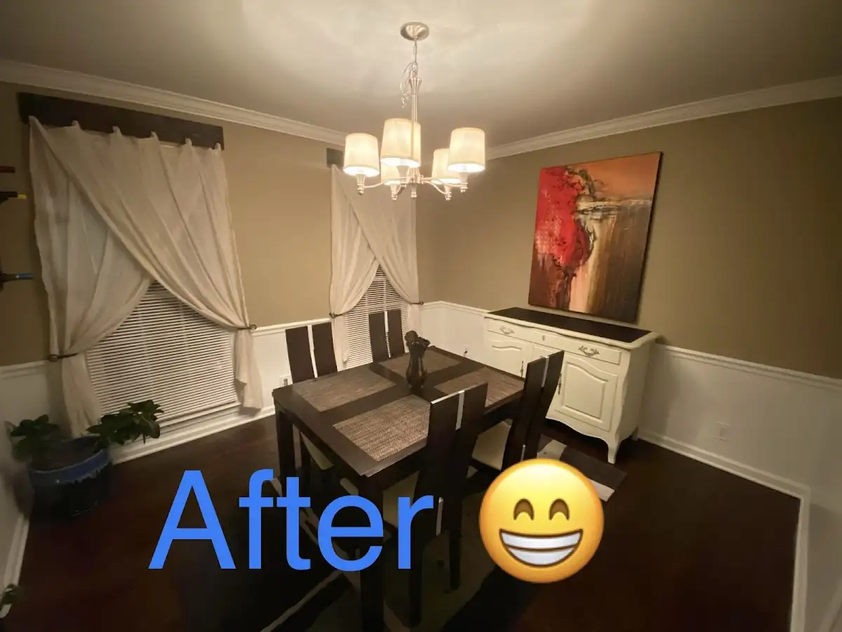Professional dining room restoration after water damage in Centralia